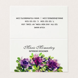 Thyme Business Card