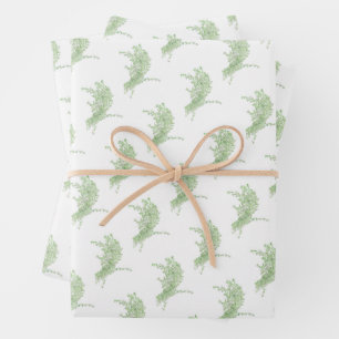 Thyme Drawing Wrapping Paper Sheet