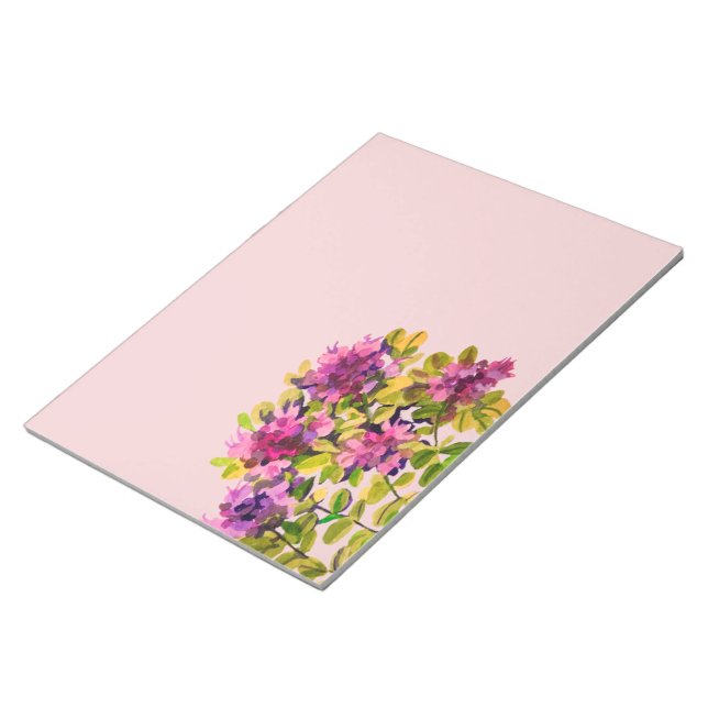Thyme painted with watercolors  notepad (Angled)