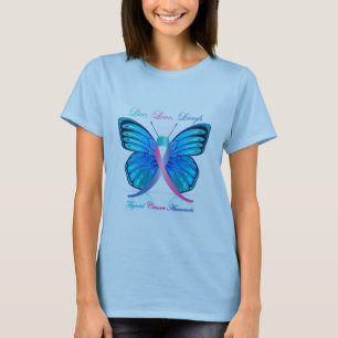 Thyroid Butterfly Be Aware T-Shirt