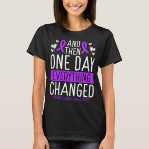 Thyroid Cancer Awareness Ribbon Warrior Awareness T-Shirt