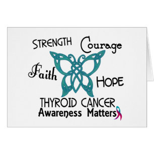 Thyroid Cancer Celtic Butterfly 3