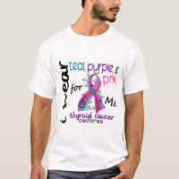 Thyroid Cancer I Wear Ribbon For ME 43