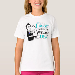 Thyroid Cancer Picked The Wrong Diva T-Shirt