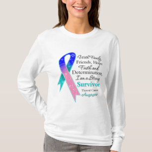 Thyroid Cancer Support Strong Survivor T-Shirt