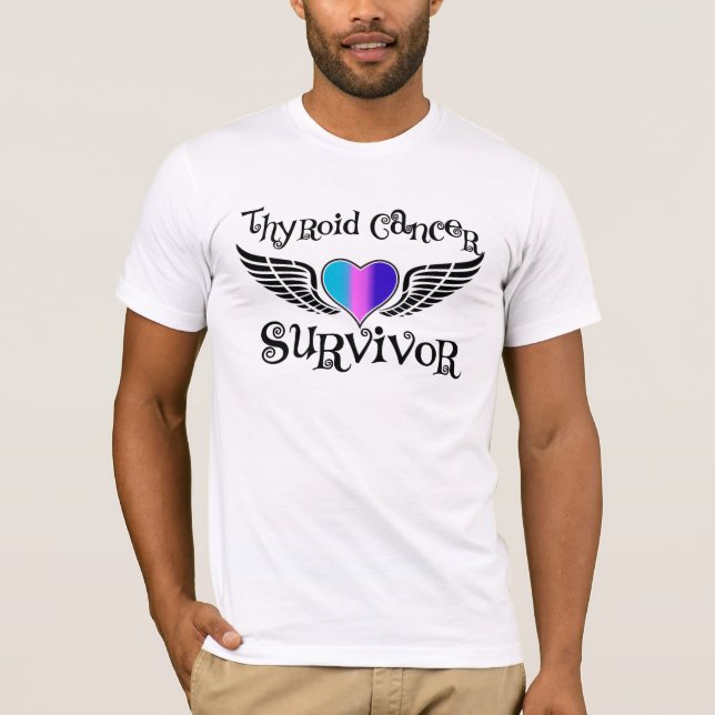 Thyroid Cancer Survivor T-Shirt (Front)
