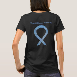 Thyroid Disease Awareness Paisley Ribbon TShirt
