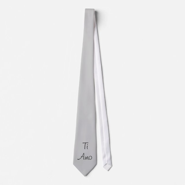 Ti Amo/I Love You Tie (Front)