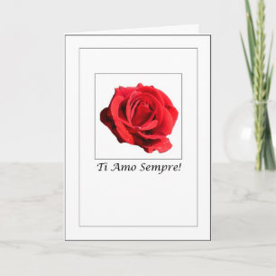 Ti Love Always - Italian Love You Always Card