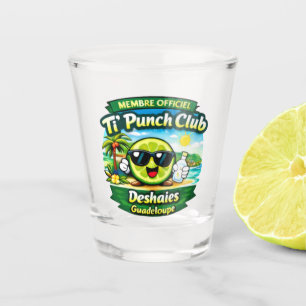 Ti' Punch Club Deshaies Guadeloupe Shot Glass