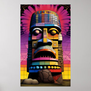 Ti-Tiki - Ken Gauge Art Poster