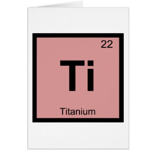 Ti - Titanium Chemistry Periodic Table Symbol