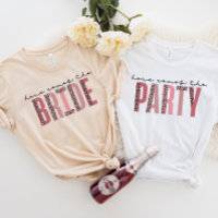 TIA Bridal Party Tee, Here Comes the Bride T-Shirt
