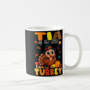 Tia Of The Little Turkey Thanksgiving Baby Shower  Coffee Mug