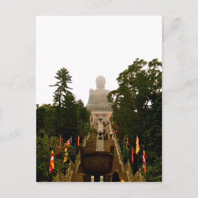 Tian Tan Buddha Postcard (Front)
