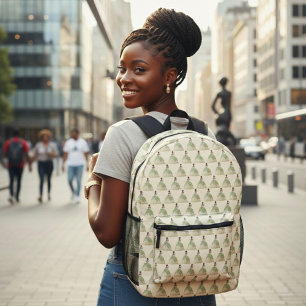 Tiana Printed Backpack