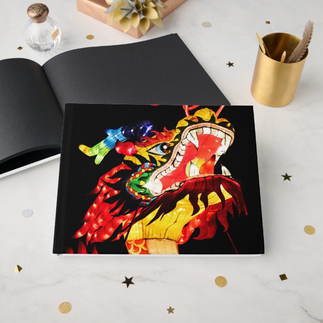 Tianlong Dragon Guest Book (Front Open)