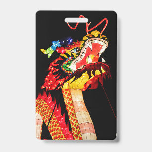 Tianlong Dragon ID Badge