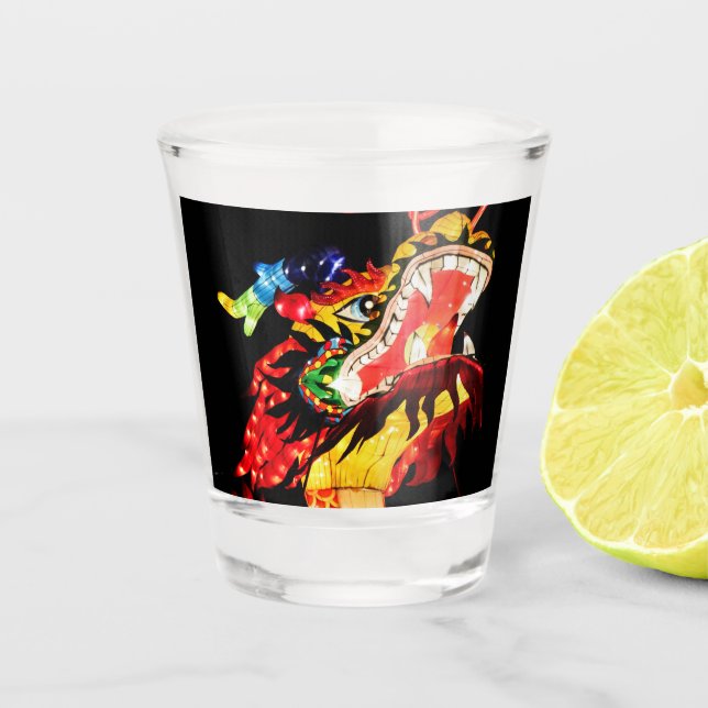Tianlong Dragon Shot Glass (Front)
