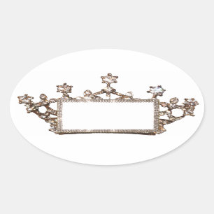 Tiara and Crown Labels to Personalise