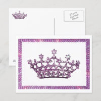 Tiara and Gems postcards