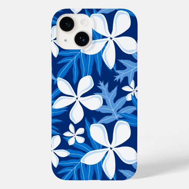 TIARE (BLUE) Case-Mate iPhone CASE (Back)