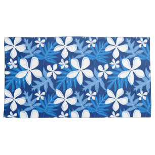 TIARE (BLUE) PILLOWCASE