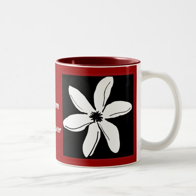 Tiare Flower mug (Right)