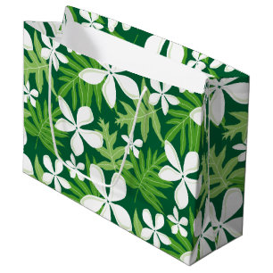 TIARE (GREEN) LARGE GIFT BAG