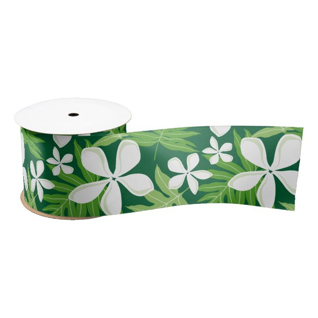 TIARE (GREEN) SATIN RIBBON (Spool)