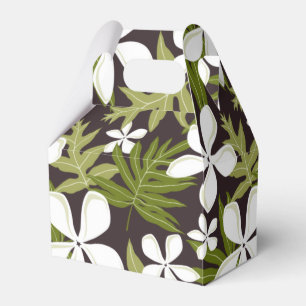 TIARE (OLIVE COMBO) FAVOUR BOX