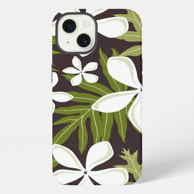 TIARE (OLIVE COMBO) iPhone CASE (Back)