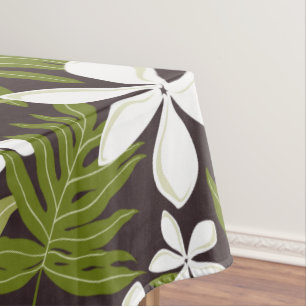 TIARE (OLIVE COMBO) TABLECLOTH