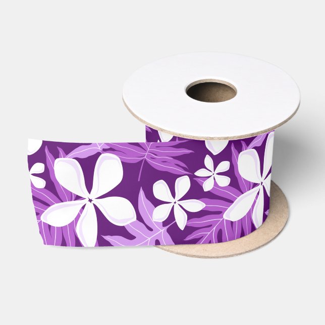 TIARE (PURPLE) SATIN RIBBON (Spool)