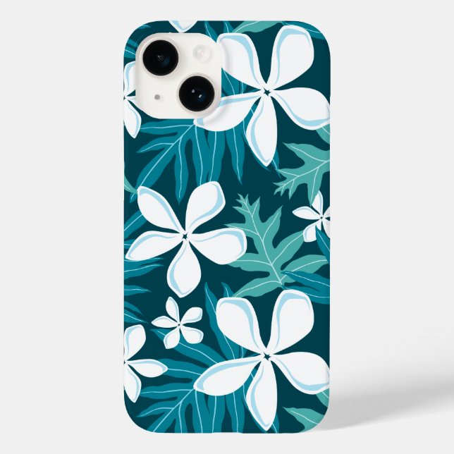 TIARE (TEAL) Case-Mate iPhone CASE (Back)