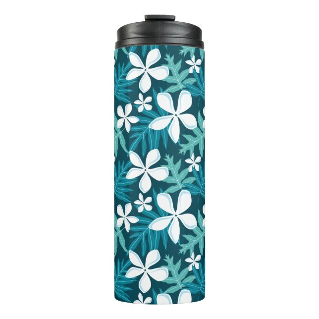 TIARE (TEAL) THERMAL TUMBLER (Front)