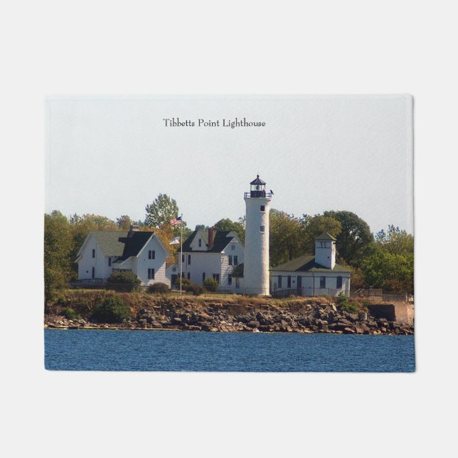 Tibbetts Point Lighthouse door mat (Front)