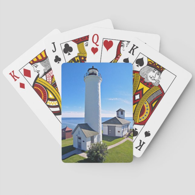 Tibbetts Point Lighthouse, New York Playing Cards (Back)