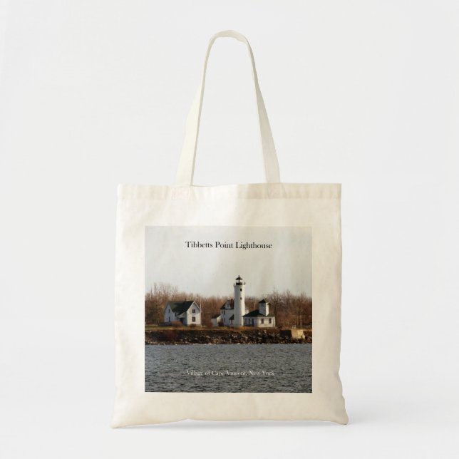 Tibbetts Point Lighthouse tote bag (Front)