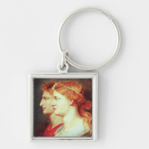 Tiberius and Agrippina, c.1614 Key Ring