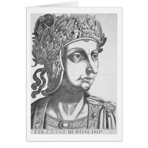 Tiberius Caesar (42 BC-37 AD), 1596 (engraving)