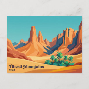 Tibesti Mountains Chad Postcard