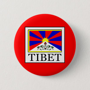 Tibet 6 Cm Round Badge