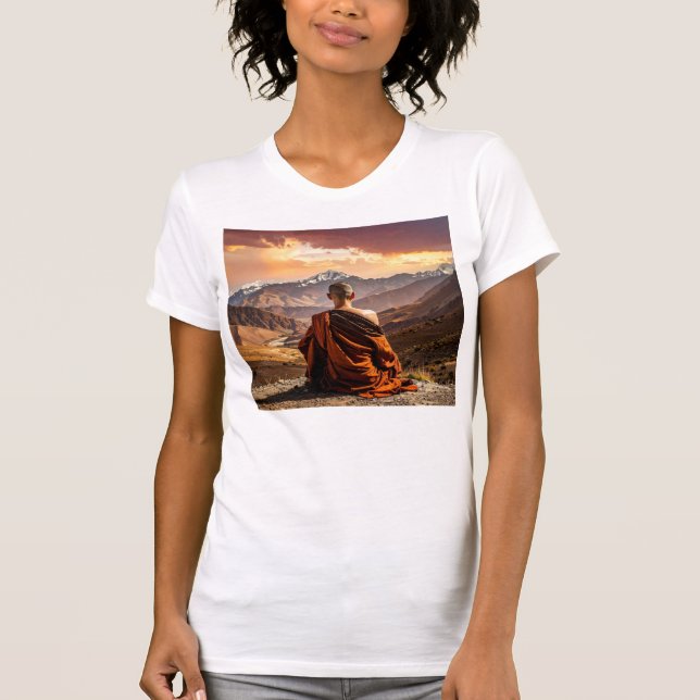 TIbet - Buddhism - Meditation T-Shirt (Front)