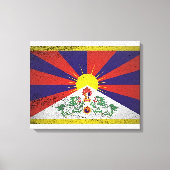Tibet Canvas Print (Front)