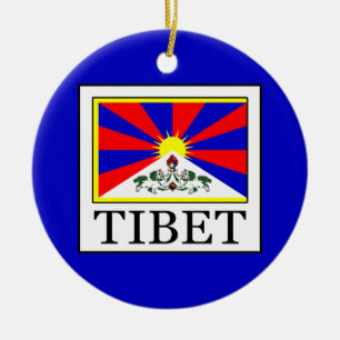 Tibet Ceramic Tree Decoration