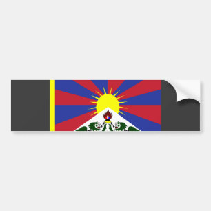 Tibet Flag Bumper Sticker