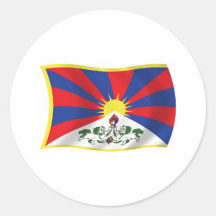 Tibet Flag Sticker