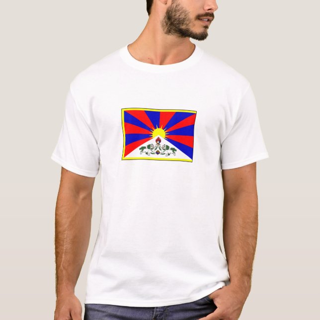 Tibet Flag T-Shirt (Front)