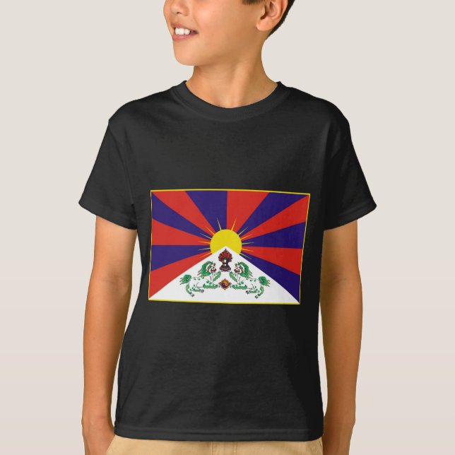 Tibet Flag T-Shirt (Front)